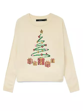 VERO MODA | Pullover VMGLITTER | beige